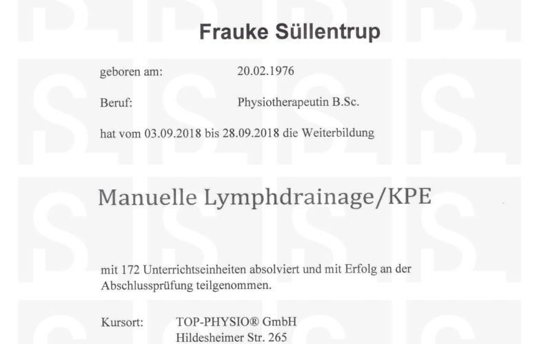 Manuelle-Lymphdrainage_Zertifikat